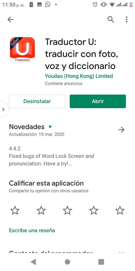 App Traductor U