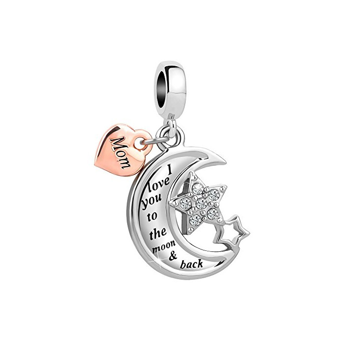 Producto Sug Jasmin Mom I Love You To The Moon and Back Charm