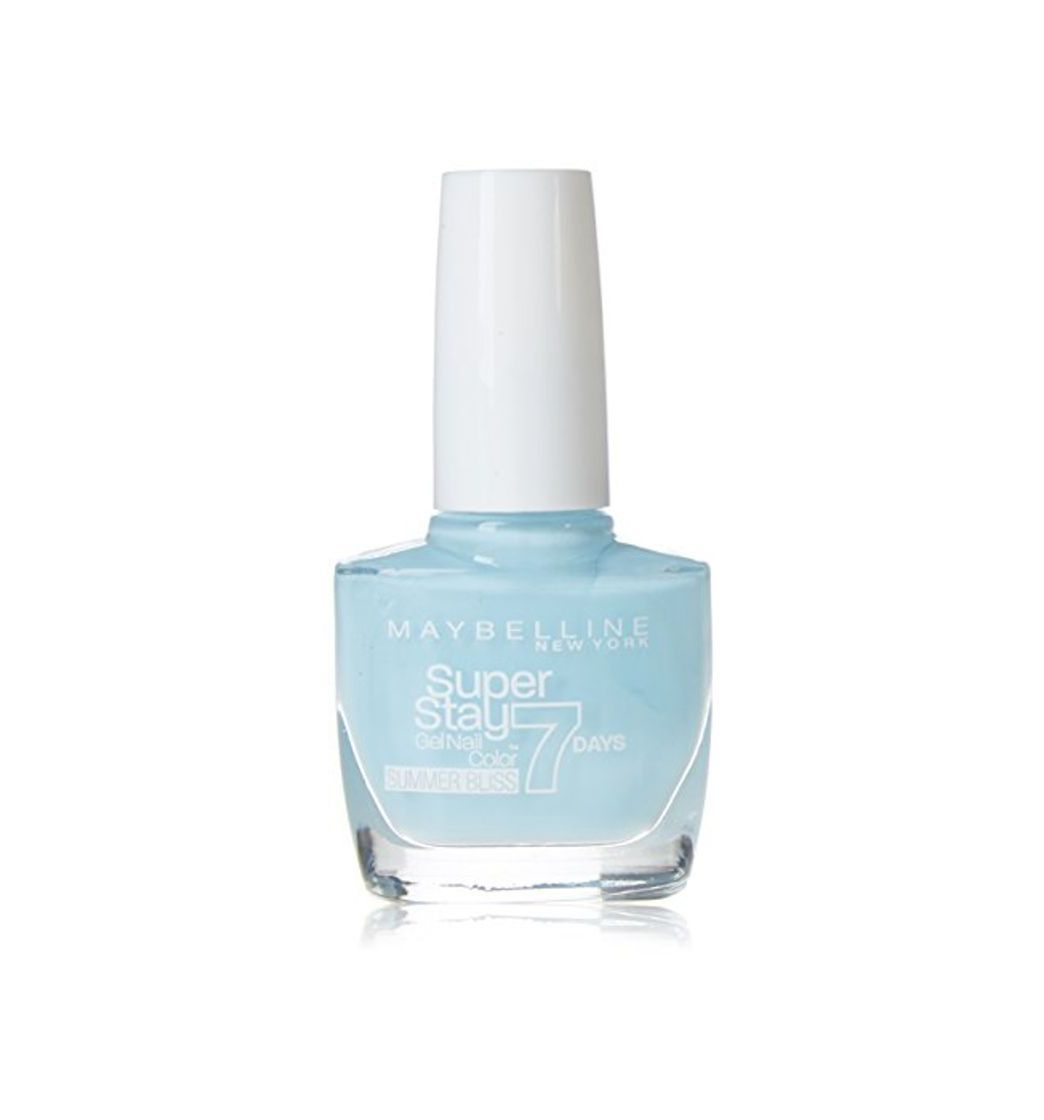 Belleza Maybelline Super Stay 7 Days Summer Bliss 874 Sea Sky 10ml Azul