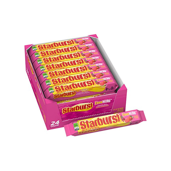 Producto Starburst FaveREDs Fruit Chews Candy, 2.07-ounce