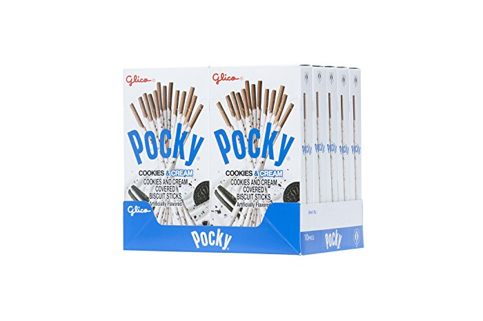 Social Pocky Biscuit Stick, Cookies and Cream, 2.47 Ounce