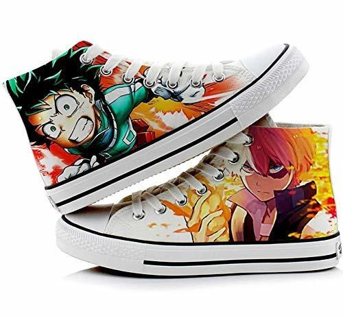Zapatos de Izuku Midoriya Zapatos de Anime Unisex Zapatos de Lona de