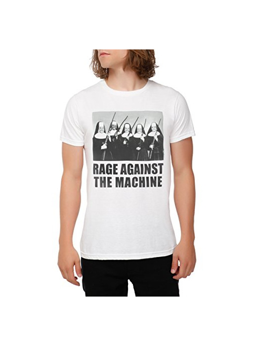 Social Hot Topic Rage Against The Machine Nuns with Guns playera