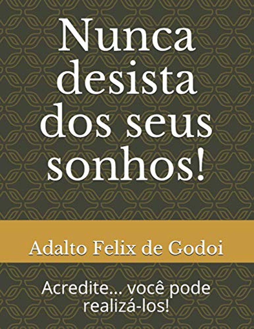 Book Nunca Desista dos Seus Sonhos!: Acredite