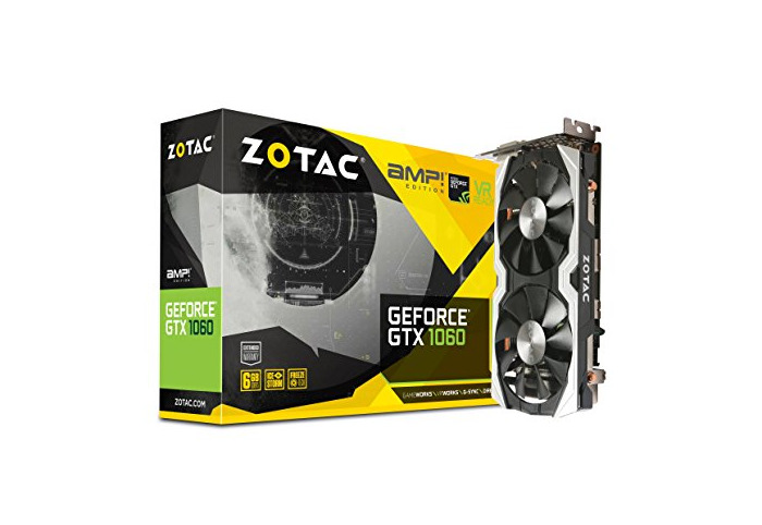 Electrónica Zotac ZT-P10600B-10M NVIDIA GeForce GTX 1060 6GB - Tarjeta gráfica