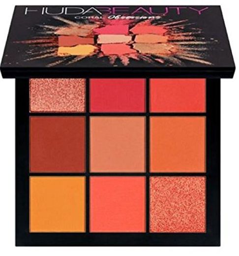 Paleta de sombra de ojos Obsessions by Huda Beauty Coral