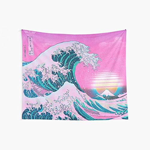 Product Gbxiat Aesthetic Great Wave Off Kanagawa Tapiz Boutique Tapiz para Colgar En