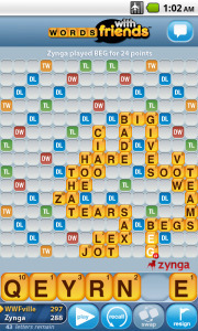 Videogames Words With Friends