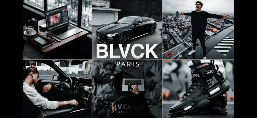 Fashion Preset Blvck Paris.