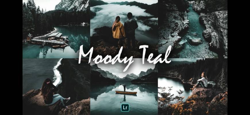 Fashion Preset Moody teal.