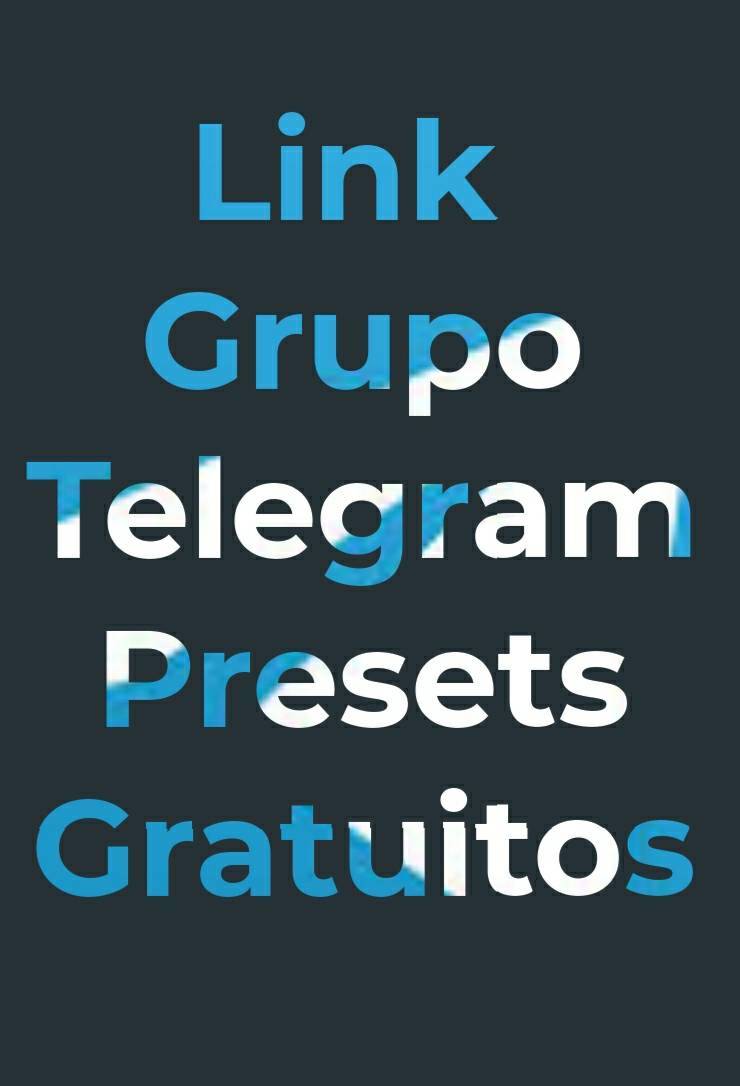 Fashion Link de grupo de Telegram con presets gratuitos.