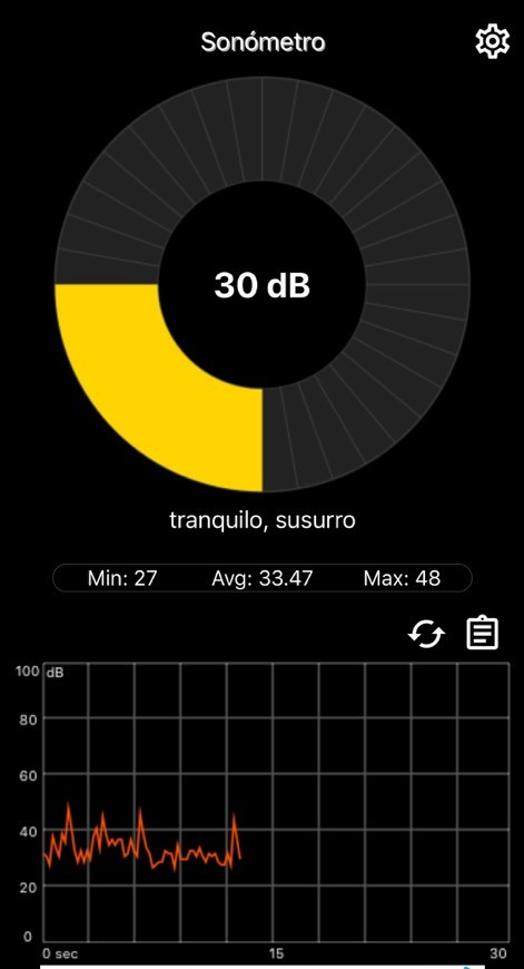 App Sonómetro 