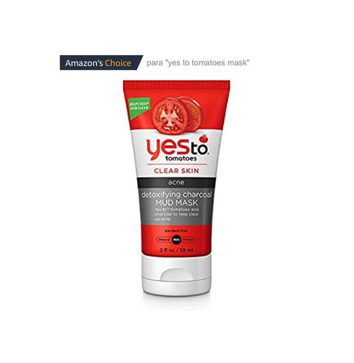 Yes To Tomatoes Facial Mud Mask w/ Detoxifying ..