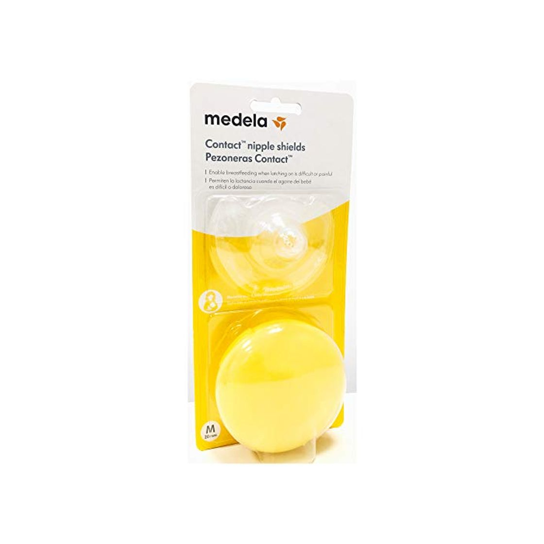 Product Pezonera para lactancia con estuche Medela, talla M