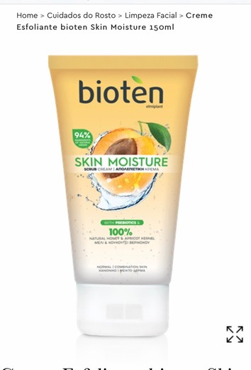 Creme Exfoliante Bioten Skin Moisture 
