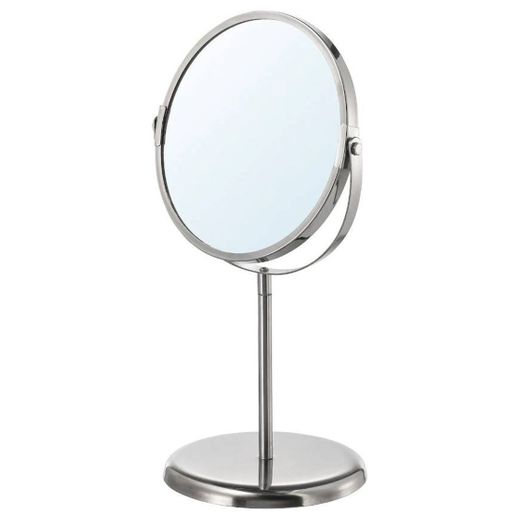 TRENSUM Espelho, aço inoxidável, Diâmetro: 17 cm - IKEA