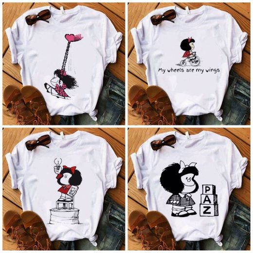 Camisetas Mafalda