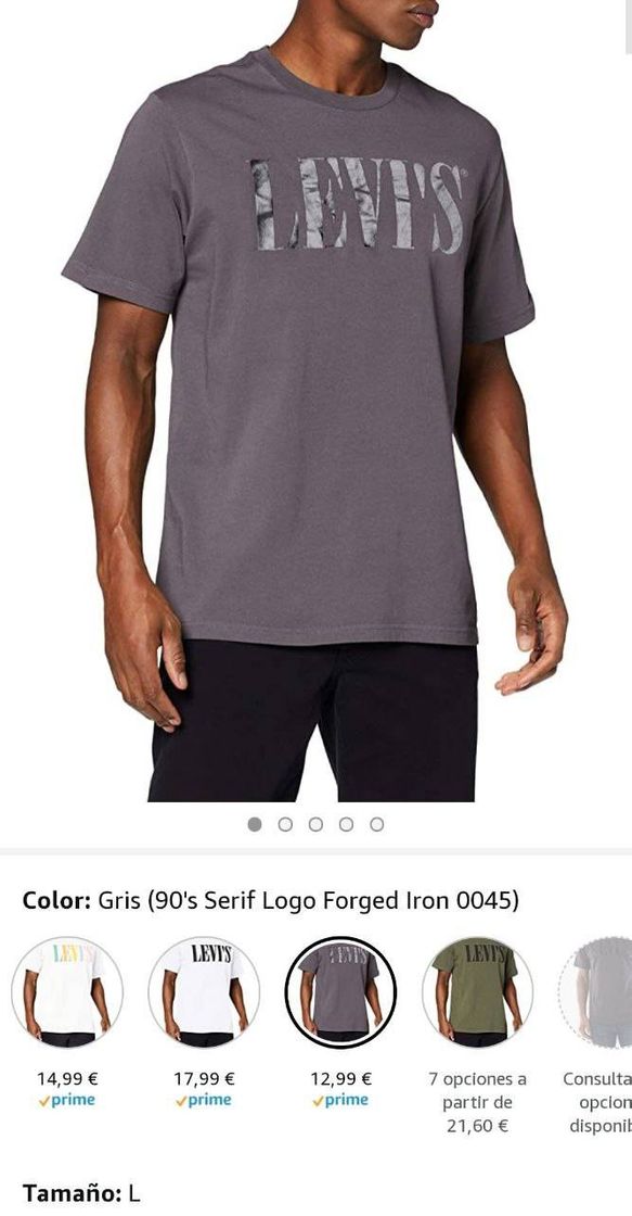 Social Camiseta Levi's chico