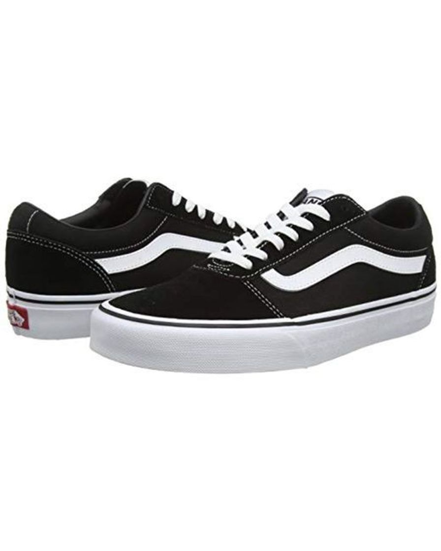 Moda Vans Ward Canvas, Zapatillas Hombre, Negro