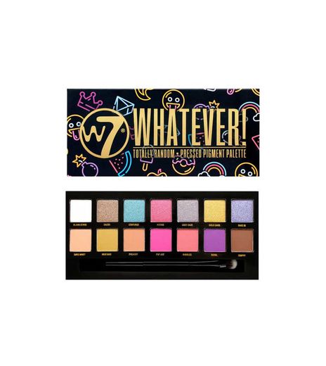 Whatever W7 paleta de sombras 