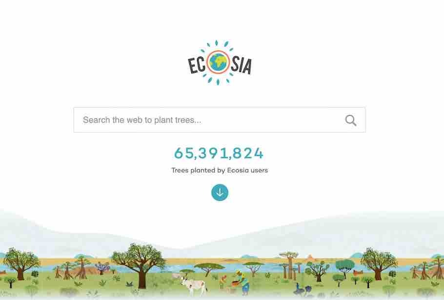 Apps Ecosia - Trees & Privacy