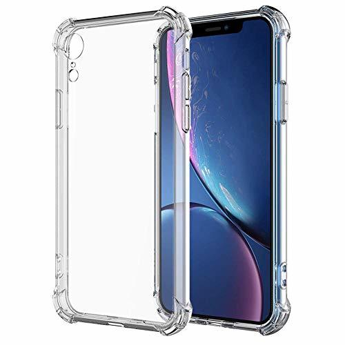 Product GANAN - Funda iPhone XR [Ultra Hybrid] Resistante, Anti-Rasgunos [Transparente] Anti-Choque, Bumper