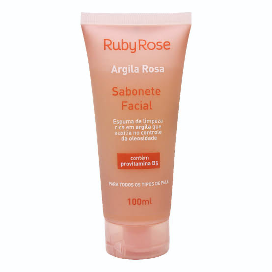 Producto sabonete facial argila rosa