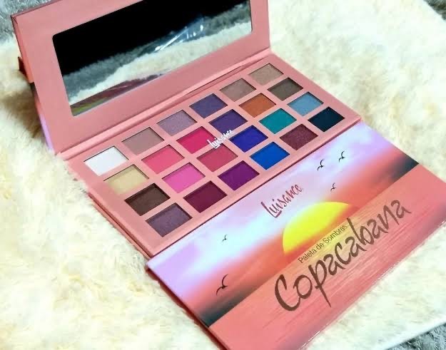 paleta de sombras 24 cores copacabana