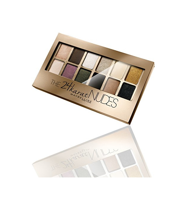 Social Gemey Maybelline New York Nudes paleta 03 24 karats Nudes