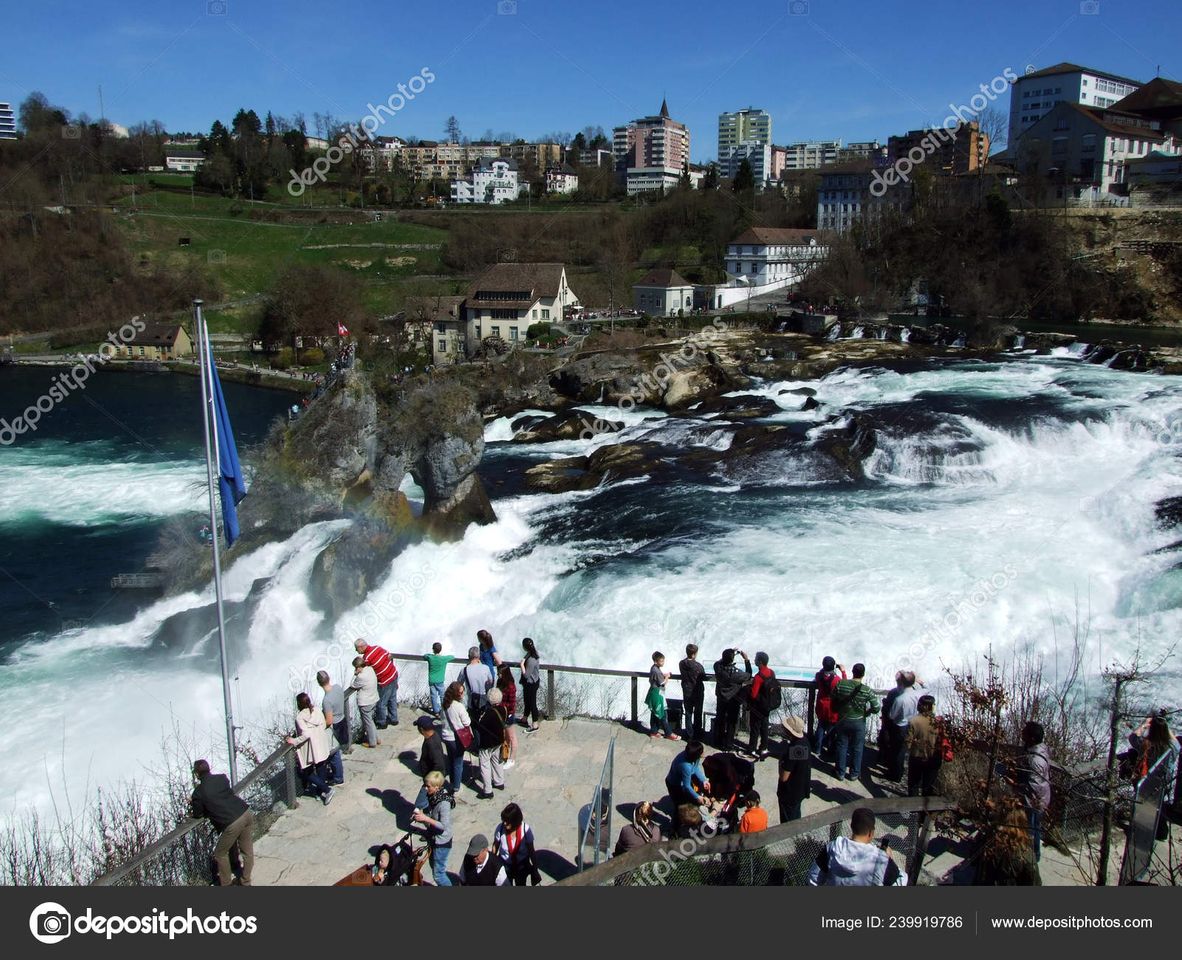 Lugar Rhine Falls