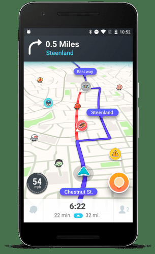 Moda Waze - GPS, Maps, Traffic Alerts & Live Navigation - Apps on ...