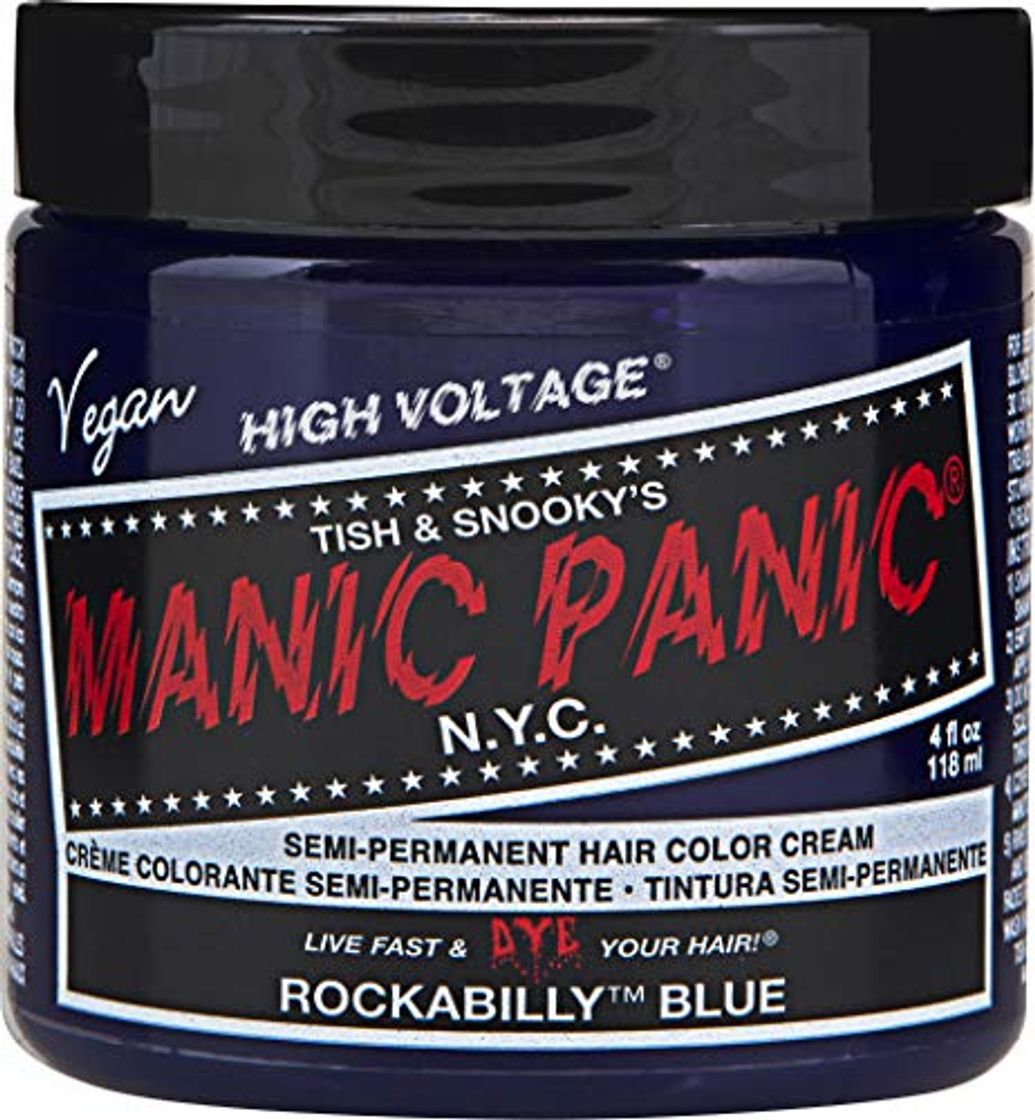 Place MANIC PANIC CLASSIC ROCKABILLY BLUE