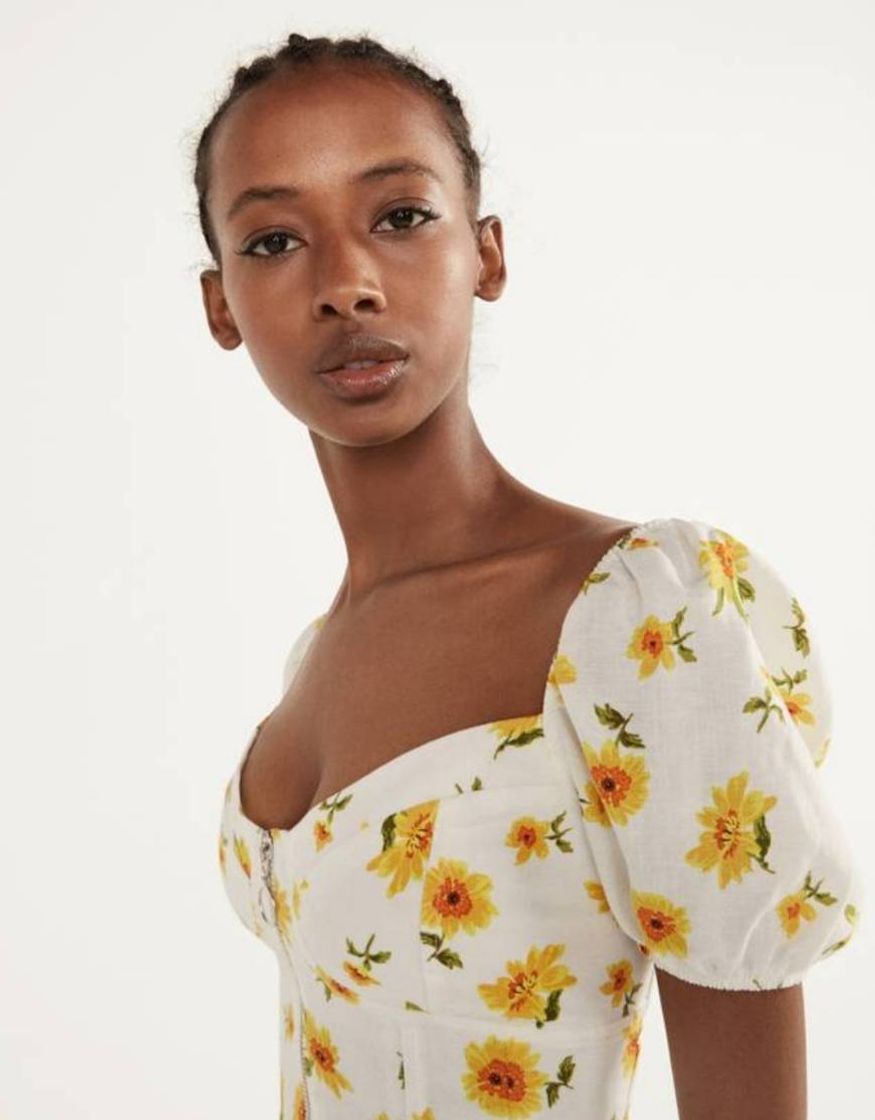 Blusa print flores. 