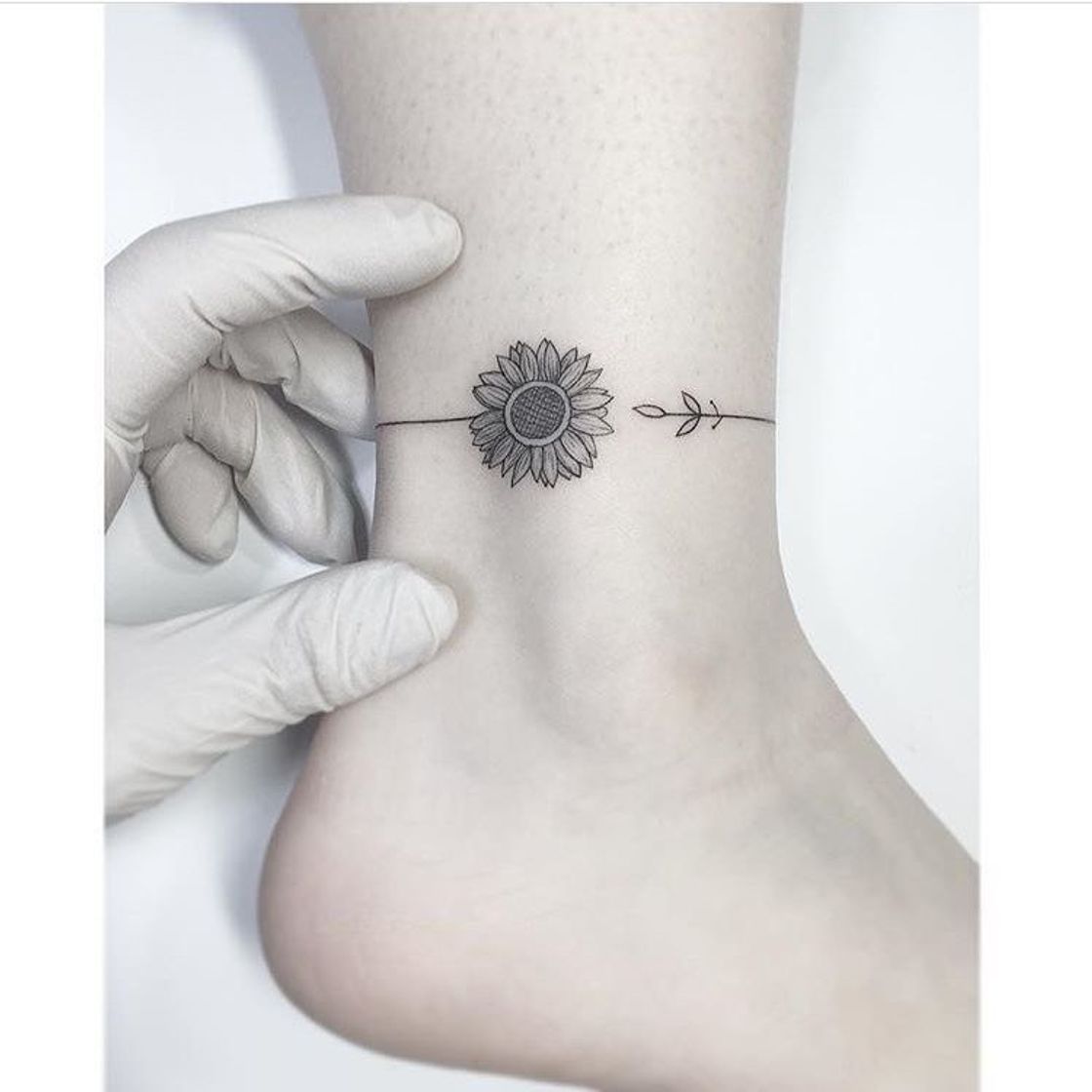 Moda Tatuaje girasol 🌻