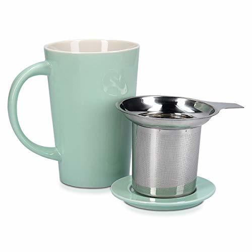 Productos Navaris Taza de cerámica con Tapa