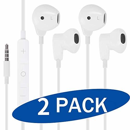 Social MASOMRUN Auriculares con Cable Sonido estéreo Auriculares intrauditivos con Auriculares de 3.5