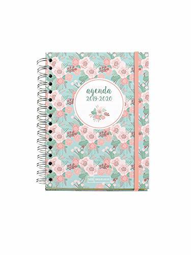 Product Miquelrius Agenda escolar 2019 2020 Floral Semana Vista Español 155x215 mm