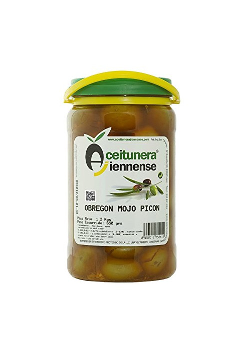 Productos Aceitunas Mojo Picón Aceitunera Jiennense 1.2Kg