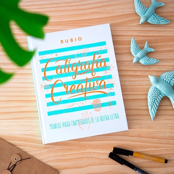 Moda Libro para aprender Lettering Rubio