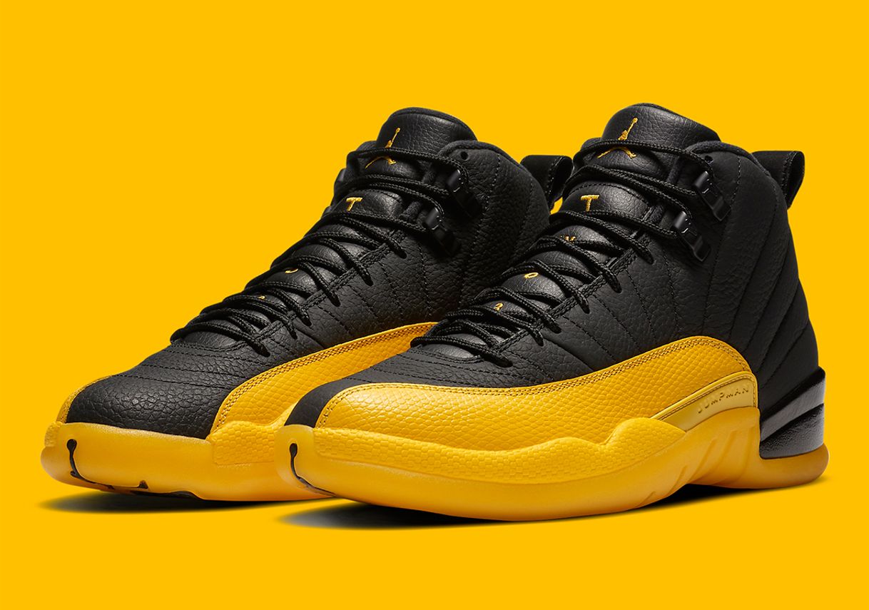 Fashion AIR JORDAN 12 'University Gold' 130690-070 - Talla, negro