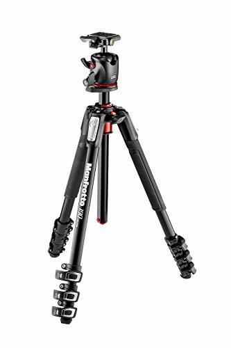 Products Manfrotto 190 Xpro- Kit trípode con rótula de Bola, 4 Secciones