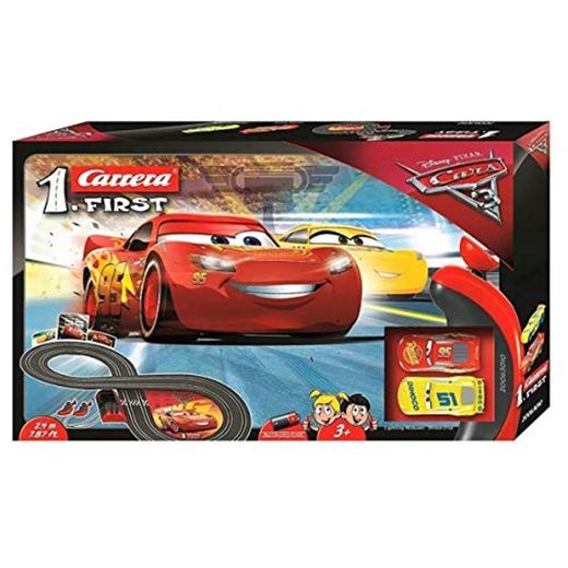 Carrera First - Disney Pixar Cars Circuito de Coches de Dinoco Cruz
