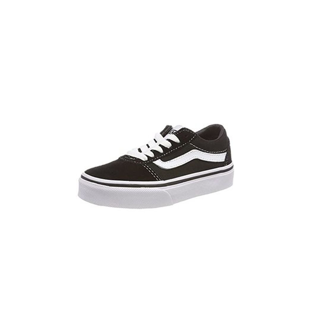 Social Vans Ward Suede/Canvas, Zapatillas Unisex niños, Negro