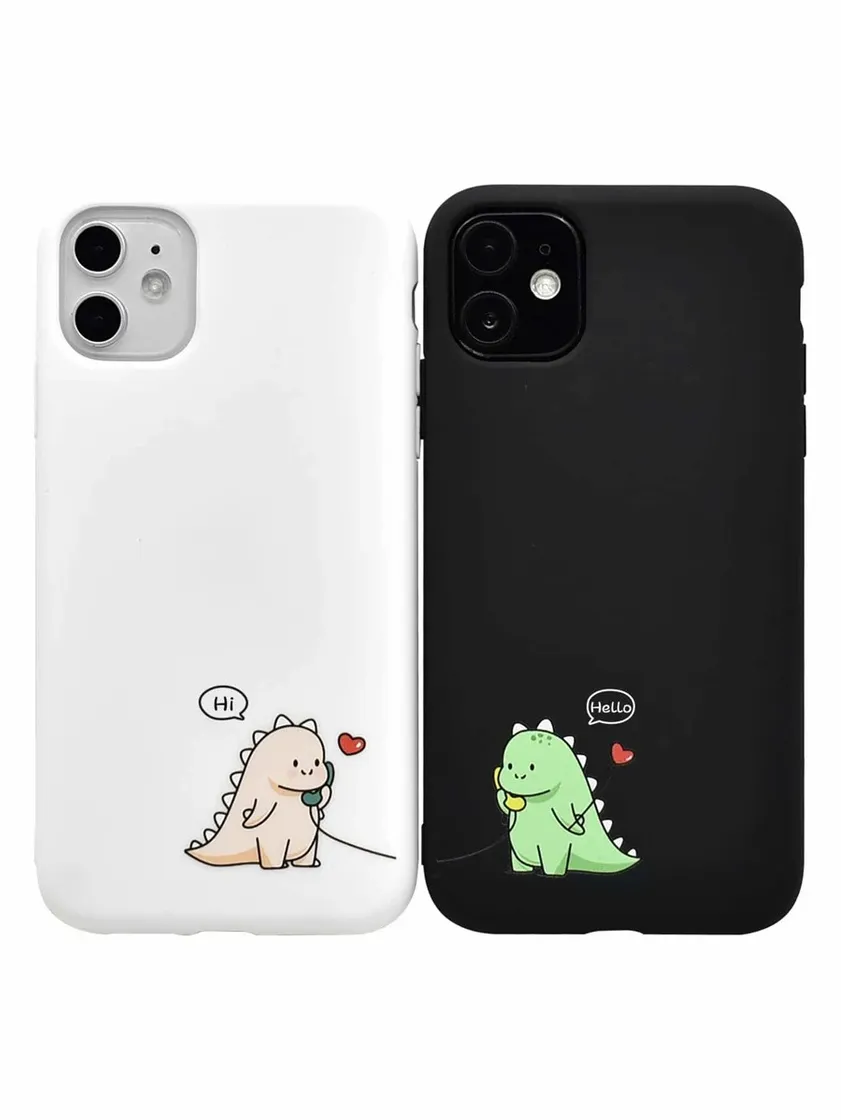 Fashion iPhone case couple Dinosaur shein