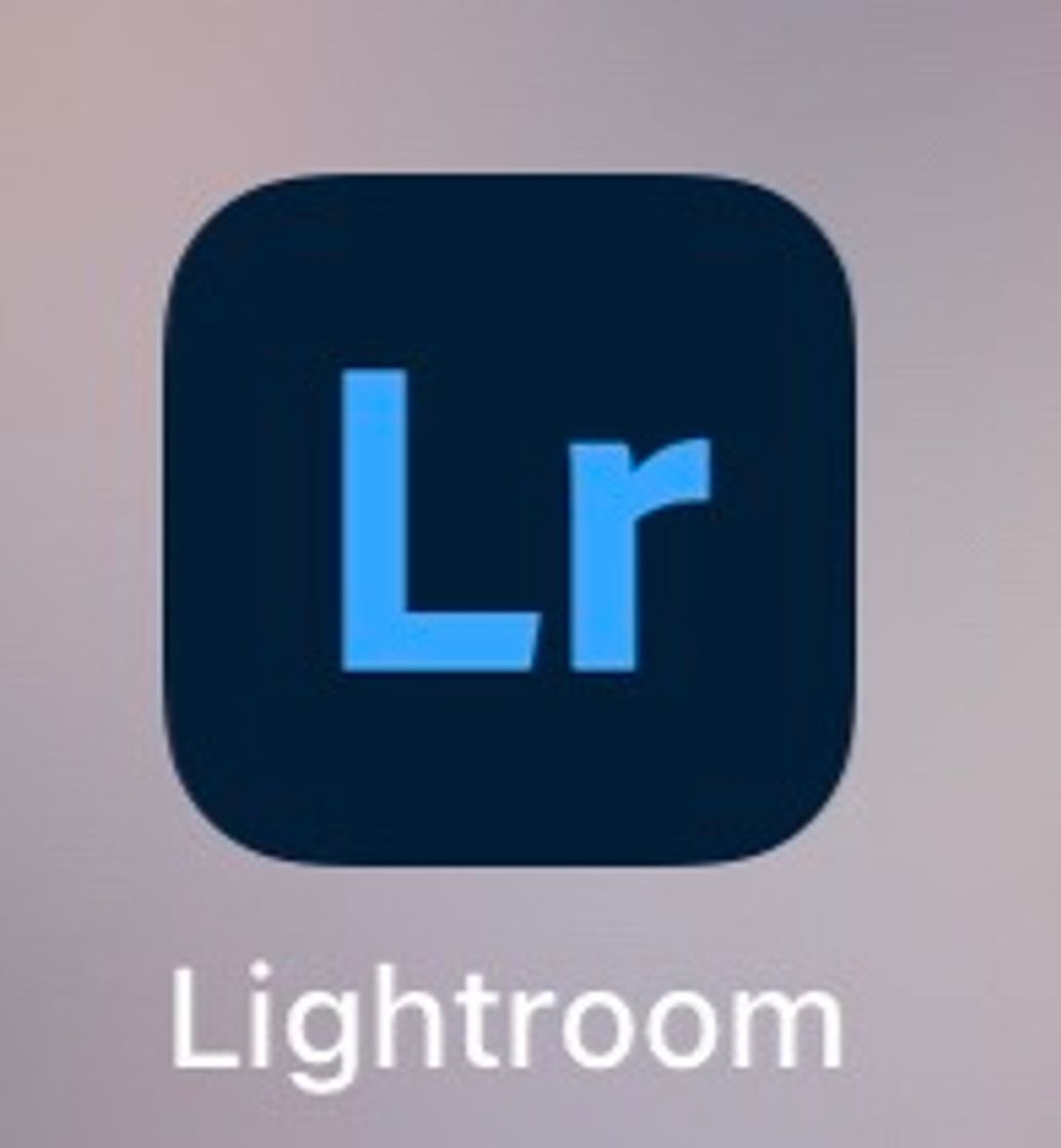 Aplicaciones Lightroom