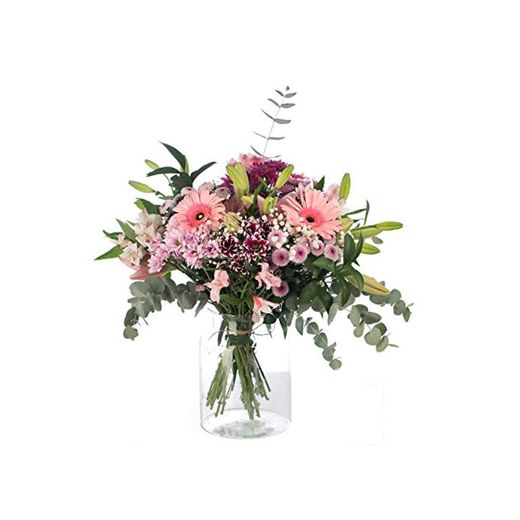 Ramo de Flores variadas en Tono Rosa, Flores Naturales a Domicilio Blossom®