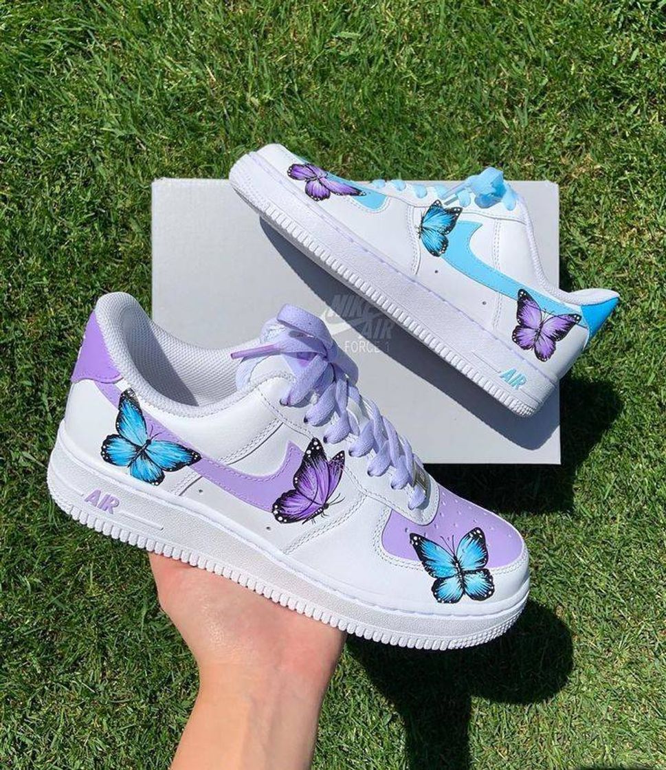 Fashion tênis nike butterfly purple