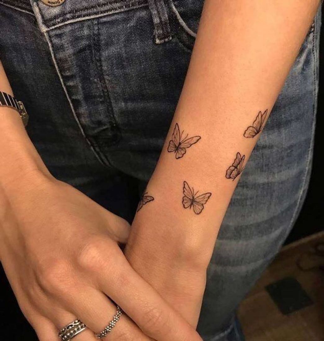 Moda Tatuagem de borboletas