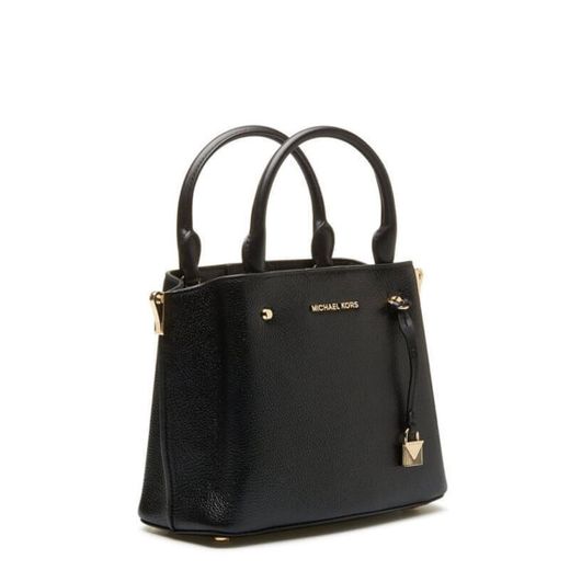 Arielle Small Pebbled Leather Satchel