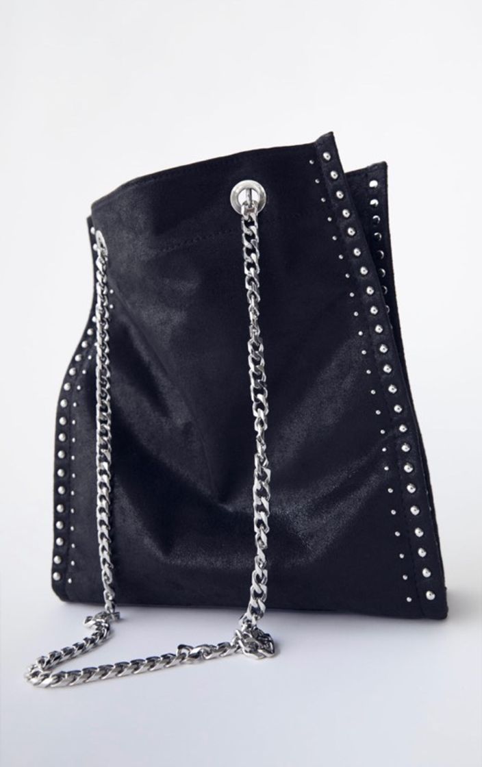 Moda STUDDED SHOPPER BAG | ZARA United States